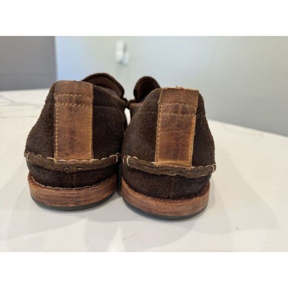 Timberland Boot Company Counterpane Venetian Loafer in Brown Suede Size 12 - Picture 3 of 7